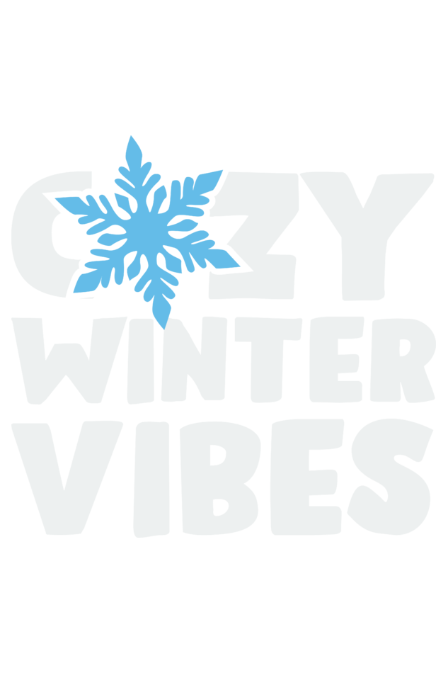 Cozy Winter Vibes Womens Hoodie