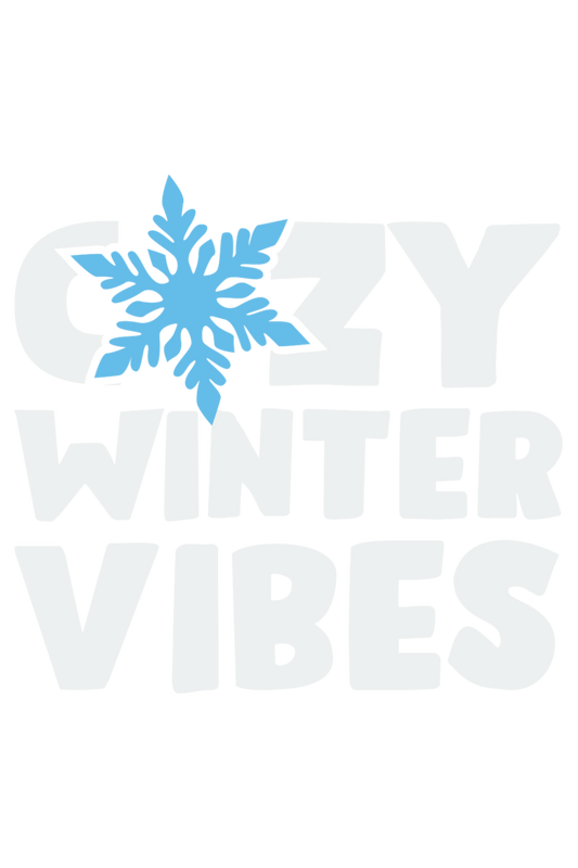 Cozy Winter Vibes Womens Hoodie